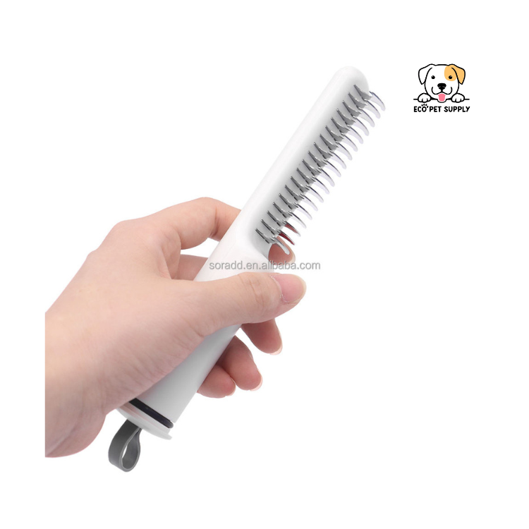 EcoPet Supplies New Product Ideas 2025 for Household – Multifunctional Pet Hair Removal Brush with Cleaning Base