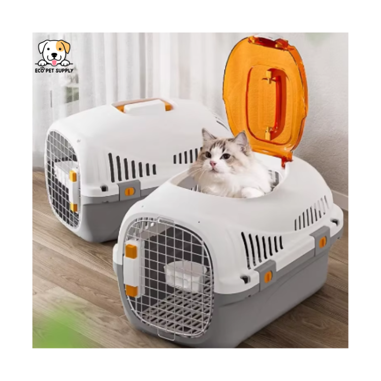 EcoPet Supplies New 2025 Cat Cages Dog Carrier with Removable Tray