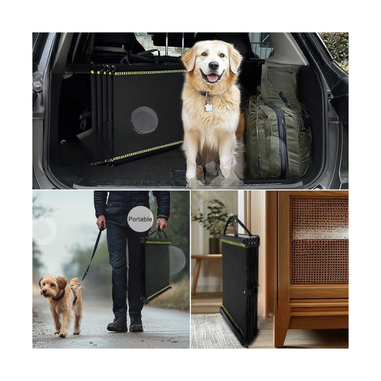 EcoPet Supplies 2025 CanboPet Outdoor Portable Telescopic Pet Ramp