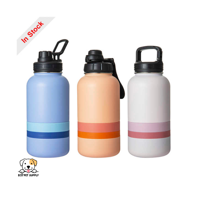 EcoPet Supplies 2025 Newest Dog Travel Water Bottle – Portable Leak-Proof Pet Water Dispenser with Foldable Bowl