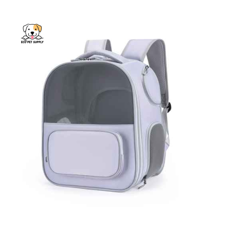 EcoPet Supplies 2025 Hot Products Large Opening Foldable Pet Travel Bag with Expandable Capacity and Breathable Design for Dogs and Cats