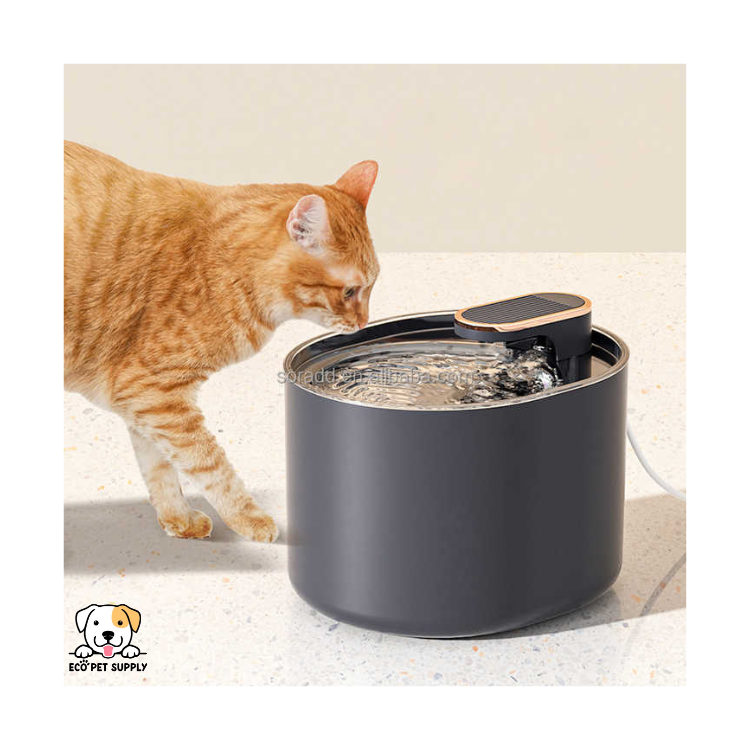 EcoPet Supplies 2025 Large Capacity Smart Pet Water Fountain – Automatic Recirculating Drinking Fountain for Dogs and Cats