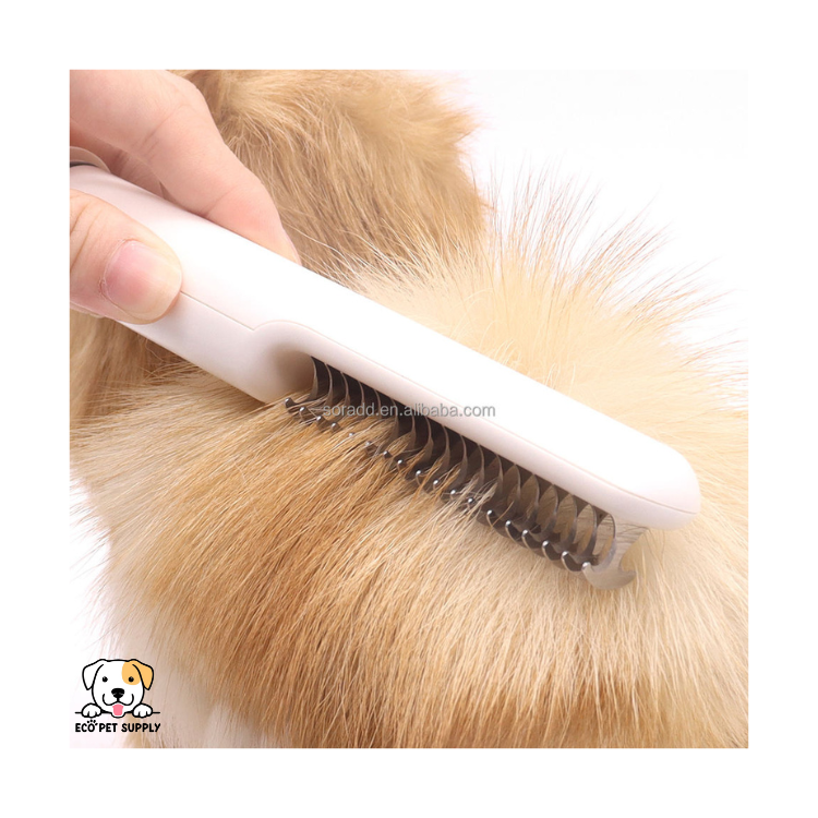 EcoPet Supplies New Product Ideas 2025 for Household – Multifunctional Pet Hair Removal Brush with Cleaning Base
