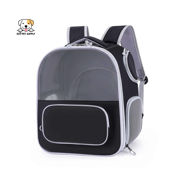 EcoPet Supplies 2025 Hot Products Large Opening Foldable Pet Travel Bag with Expandable Capacity and Breathable Design for Dogs and Cats