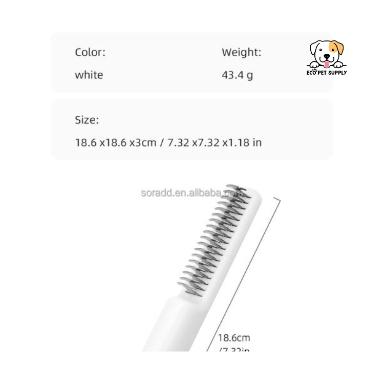 EcoPet Supplies New Product Ideas 2025 for Household – Multifunctional Pet Hair Removal Brush with Cleaning Base