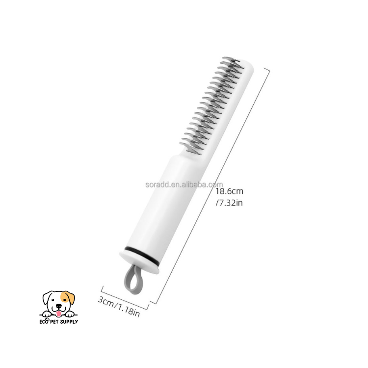 EcoPet Supplies New Product Ideas 2025 for Household – Multifunctional Pet Hair Removal Brush with Cleaning Base