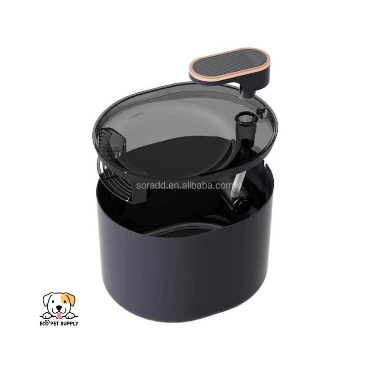 EcoPet Supplies 2025 Large Capacity Smart Pet Water Fountain – Automatic Recirculating Drinking Fountain for Dogs and Cats