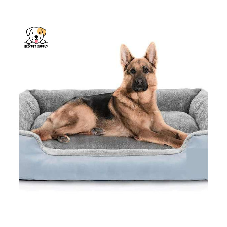 EcoPet Supplies 2025 Factory Custom Modern Classic Four-Section Folding Pet Ramp – Portable Dog Staircase for Home and Travel
