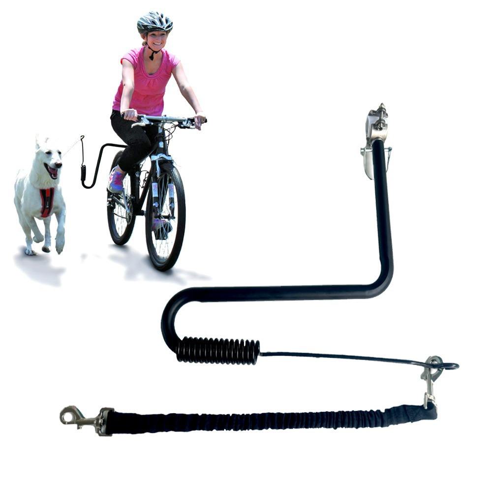 Metal Retractable Bicycle Dog Leash