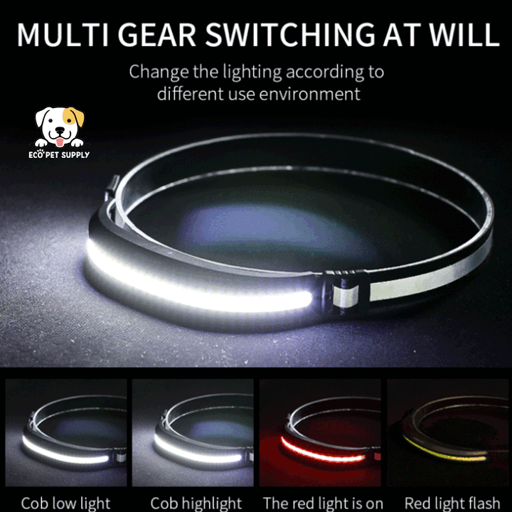 Eco Pet Supply 400-Lumen USB Rechargeable LED Headlamp