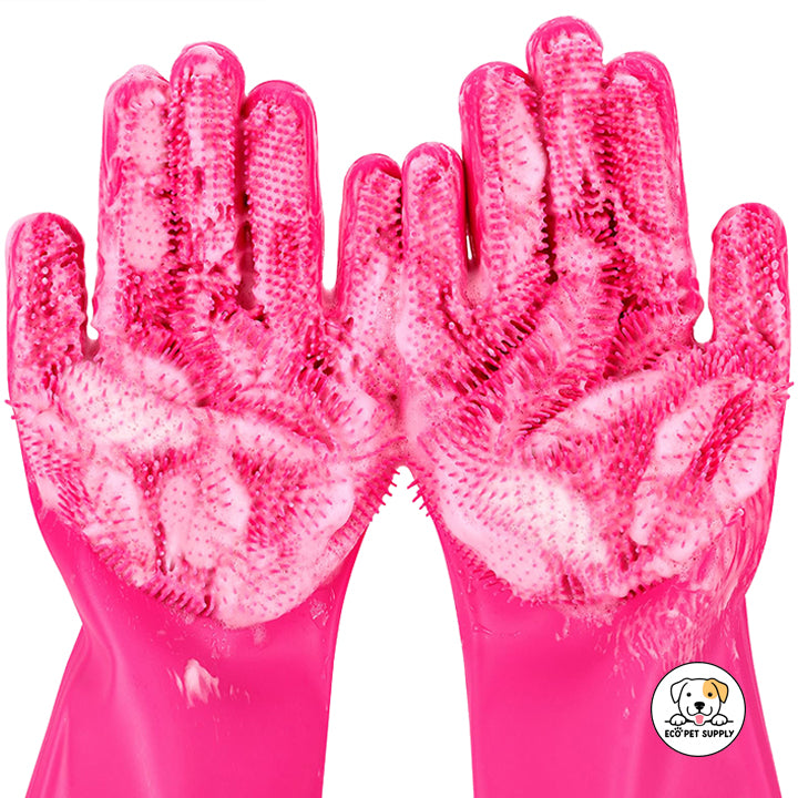 Eco Pet Supply Products Dogs & Cats Bathing Gloves