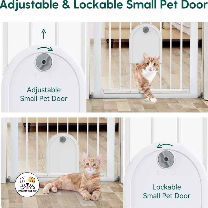 Eco Pet Supply Retractable Indoor Child & Pet Safety Gate