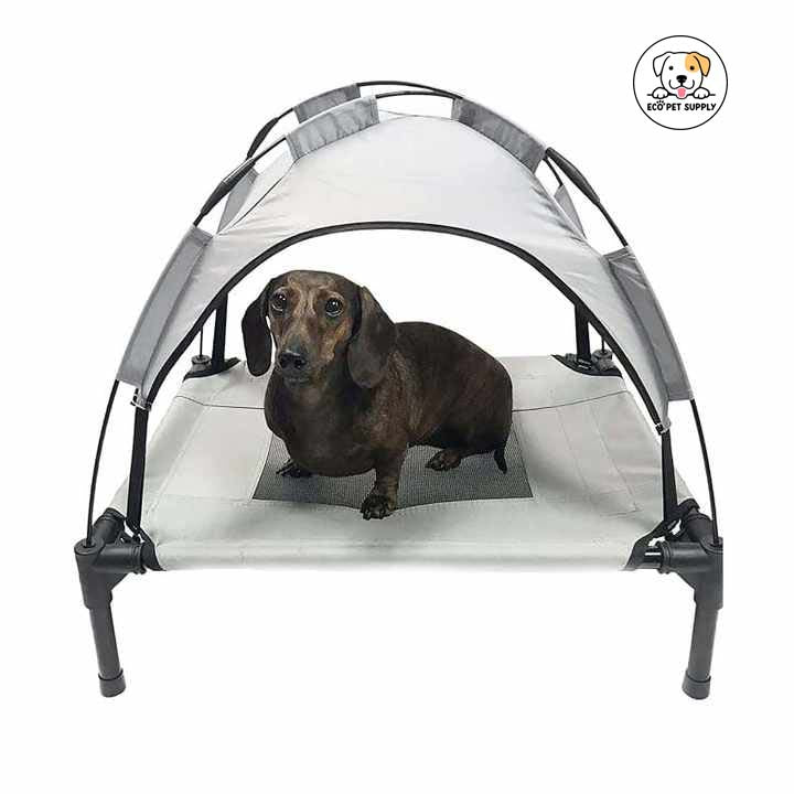 Eco Pet Supply Portable Plastic Foldable Pet Bed for outdoors