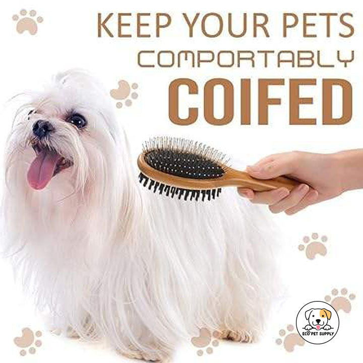 Eco Pet Supply Eco-Friendly Bamboo Deshedding Brush