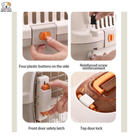 EcoPet Supplies New 2025 Cat Cages Dog Carrier with Removable Tray