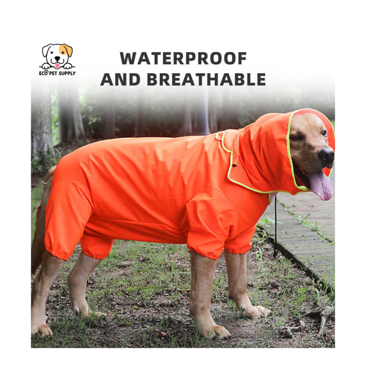 EcoPet Supplies 2025 Reflective Dog Raincoat – Stay Dry & Visible on Every Walk