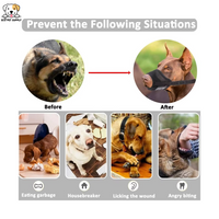 EcoPet Supplies 2025 New Soft Nylon Muzzles Anti-Bite Dog Muzzle