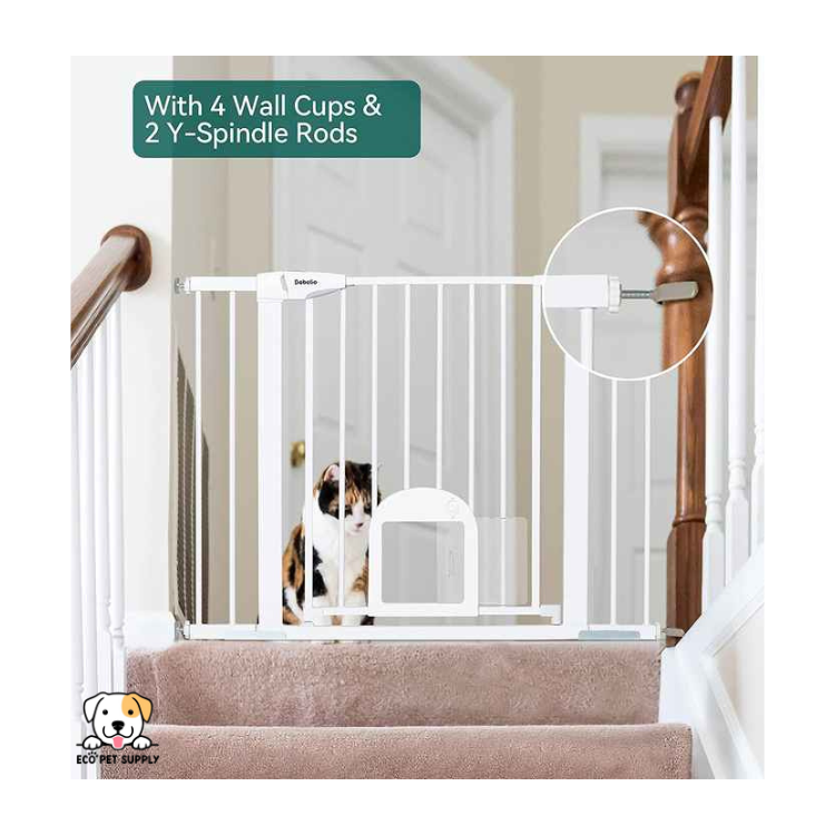 EcoPet Supplies 2025 Retractable Indoor Child & Pet Safety Gate