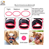 EcoPet Supplies 2025 New Soft Nylon Muzzles Anti-Bite Dog Muzzle