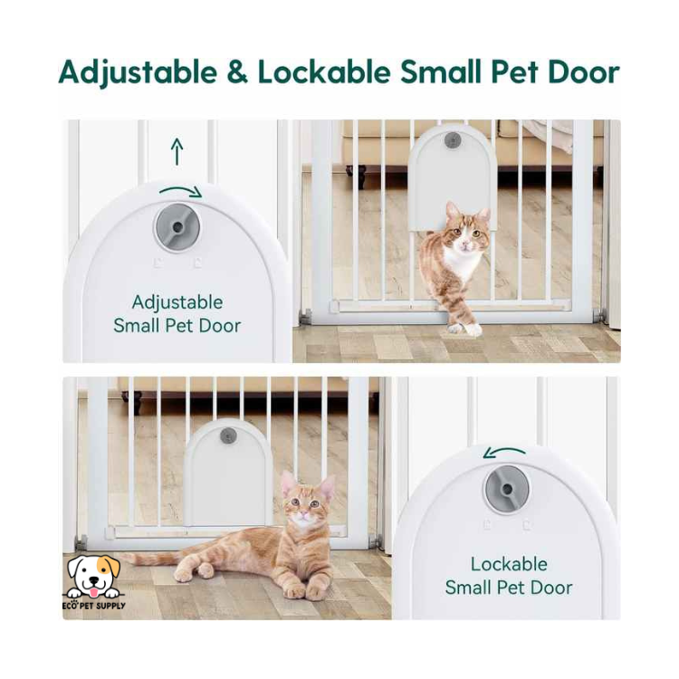EcoPet Supplies 2025 Retractable Indoor Child & Pet Safety Gate