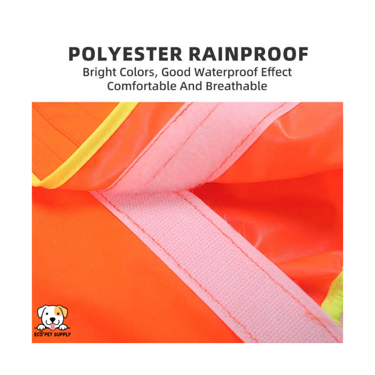 EcoPet Supplies 2025 Reflective Dog Raincoat – Stay Dry & Visible on Every Walk
