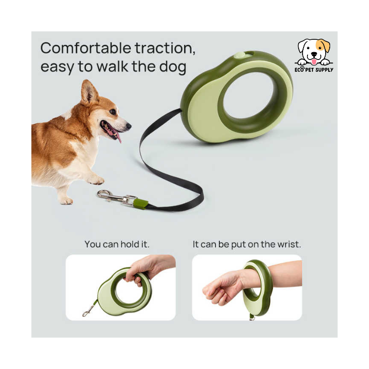 EcoPet Supplies 2025 Luxury LED Dog Leash – Light-Up Night Walking Essential