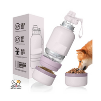 EcoPet Supplies 2025 Newest Dog Travel Water Bottle – Portable Leak-Proof Pet Water Dispenser with Foldable Bowl