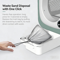 72L Smart Self-Cleaning Cat Litter Box with Camera