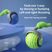 USB Rechargeable Smart Rolling Ball Cat Toy