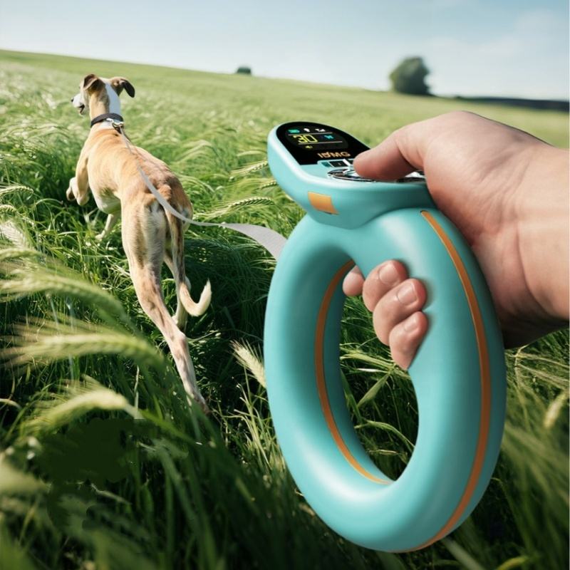 Smart Retractable Dog Training Leash with Anti-Pull Collar