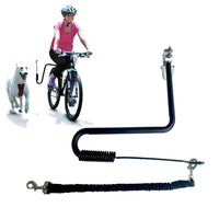 Metal Retractable Bicycle Dog Leash