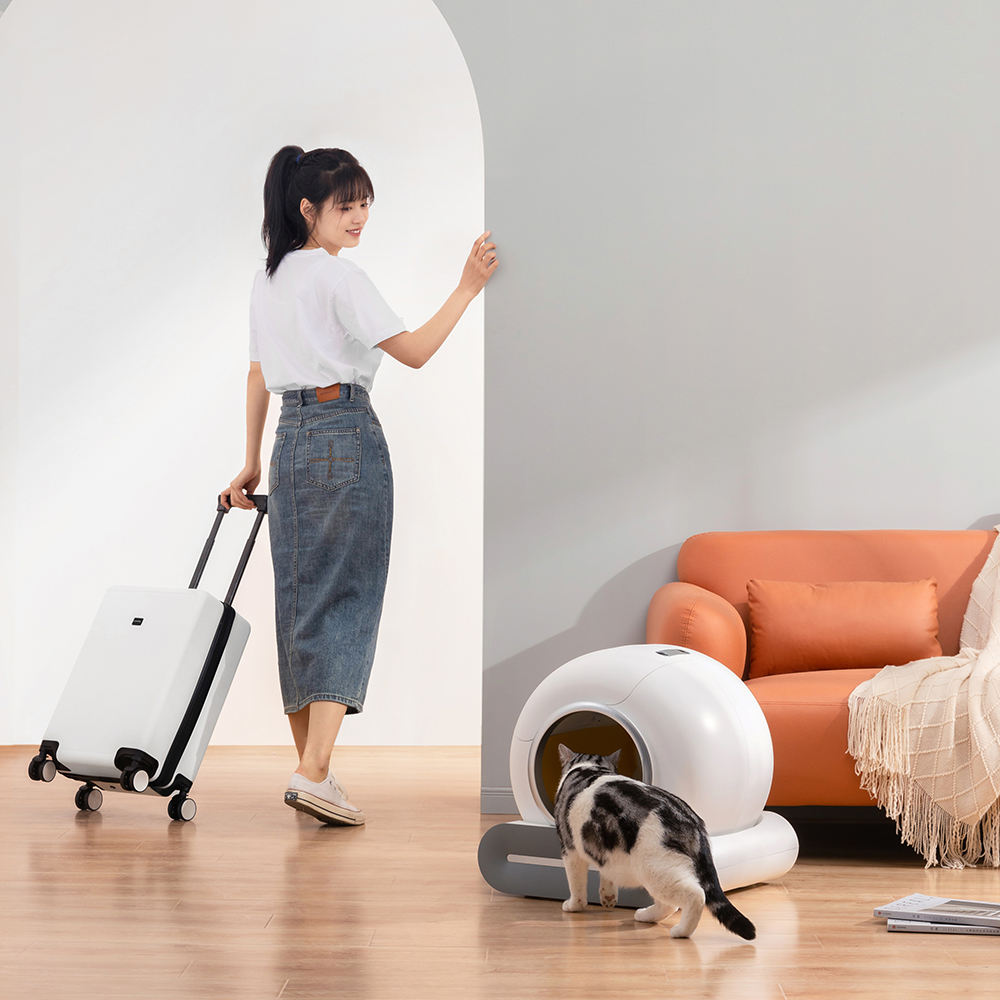 Smart App-Controlled Automatic Cat Litter Box