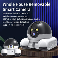 Smart 4K Dual-Camera Pet Robot with App Control