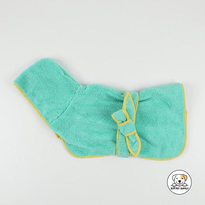 Eco Pet Supply Custom Plush Dog Bathrobe