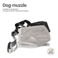 Eco Pet Supply Dog Muzzle Soft Mesh Cover