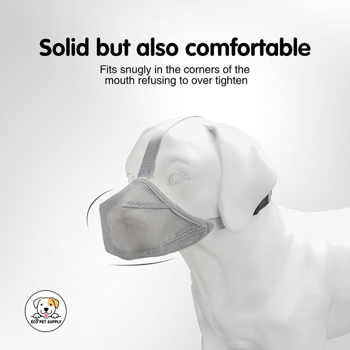 Eco Pet Supply Dog Muzzle Soft Mesh Cover
