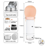 Eco Pet Supply Travel Pet Dog Water Bottle 14oz/18oz/22oz