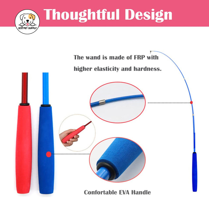 Eco Pet Supply Feather & Bell Interactive Cat Wand