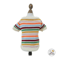 Eco Pet Supply Stylish Striped Pet Sweater – Cozy, Trendy Wear for Cats and Dogs