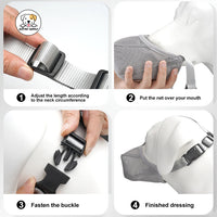 Eco Pet Supply Dog Muzzle Soft Mesh Cover