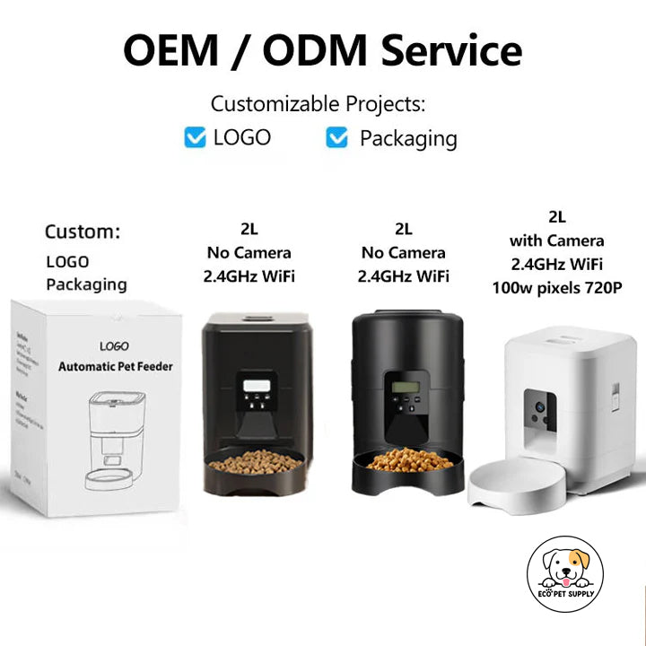 Eco Pet Supply 2L/67oz Smart Pet Feeder