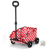 Eco Pet Supply Lightweight Foldable 4-Wheel Pet Stroller