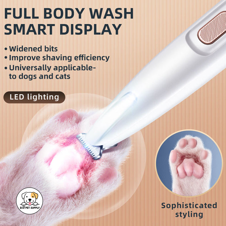 Eco Pet Supply Pet Dog Cat Grooming Set – Professional All-in-One Hair Trimmer and Nail Clipper Kit for Pets