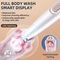 Eco Pet Supply Pet Dog Cat Grooming Set – Professional All-in-One Hair Trimmer and Nail Clipper Kit for Pets