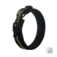 Eco Pet Supply Dog Collar – Adjustable Reflective Nylon Pet Collar with Quick Release Buckle