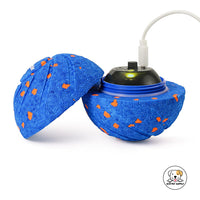 Eco Pet Supply Portable Electric Dog Ball Toy Blue