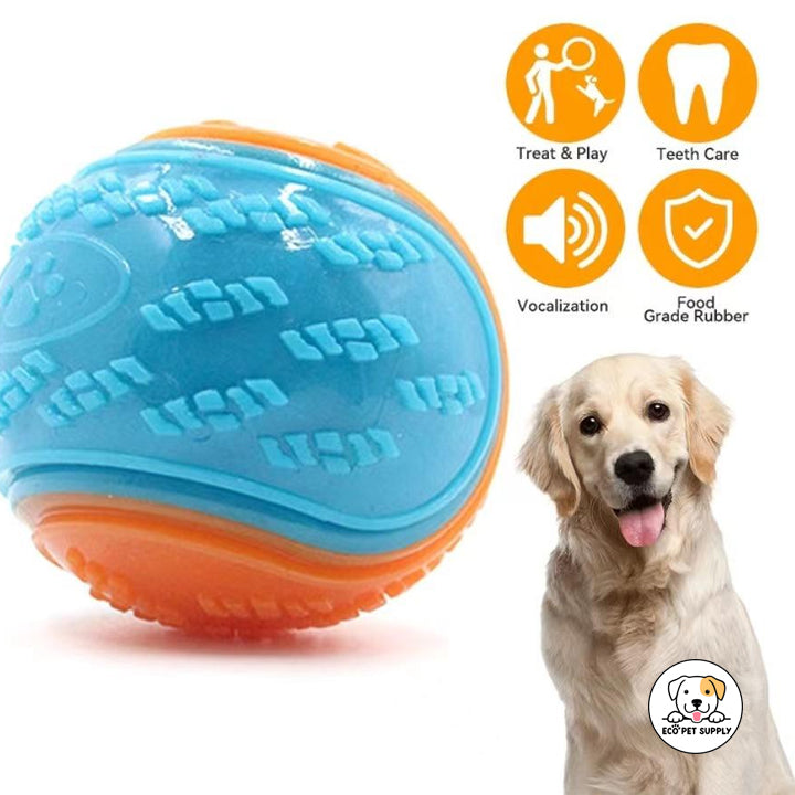 Eco Pet Supply Dog Toys Pet Products Interactive Squeaky Ball – Durable and Safe Chew Toy for Dogs