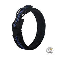 Eco Pet Supply Dog Collar – Adjustable Reflective Nylon Pet Collar with Quick Release Buckle