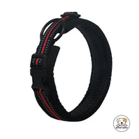 Eco Pet Supply Dog Collar – Adjustable Reflective Nylon Pet Collar with Quick Release Buckle