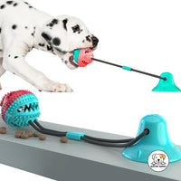 Eco Pet Supply TPR Dog Chew Toy with Durable Rope – Interactive Durable Dog Toy for Teeth Cleaning and Play